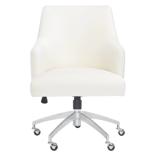 SAFAVIEH Kaisley Puckered Office Chair - 26" W x 27" D x 37" H