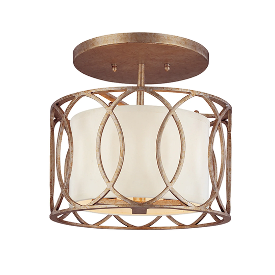 Troy Lighting Sausalito 3-light Semi-flush