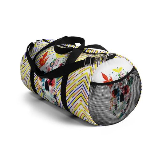 Sugar Skull Duffel Bag, Art Gothic Bag Gift, Durable Gym Colorful Yoga