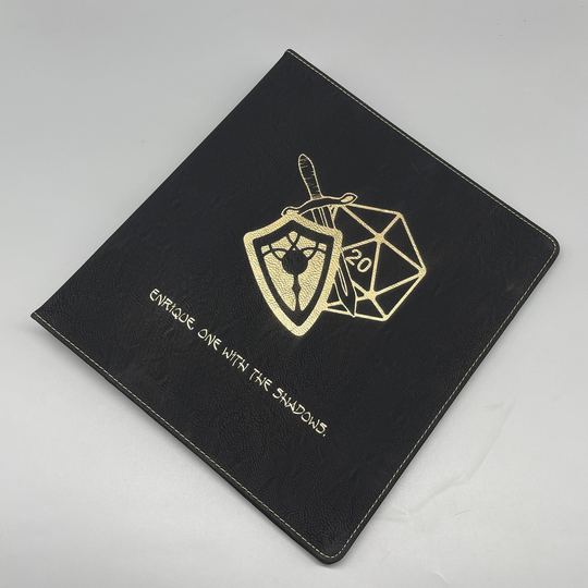 Dnd Personalized 3 Ring Binder - Gaming Record Keeping Gift For Gamer Roll Play Dungeons & Dragons Player Book