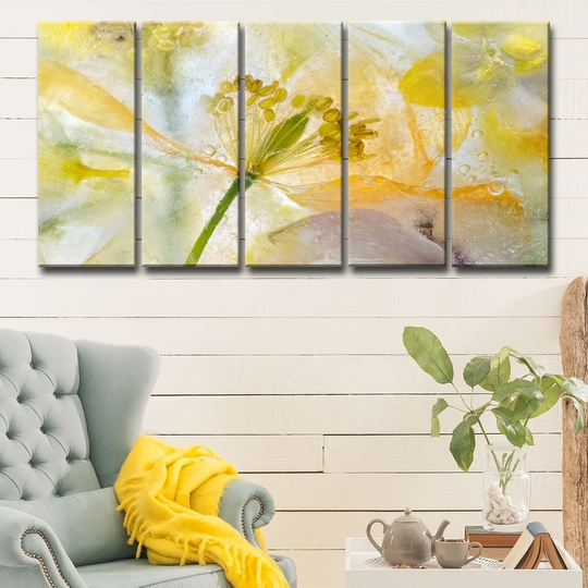 Ready2HangArt 'Papaver Ice' 5-Pc Canvas Wall Décor Set - Multi-color