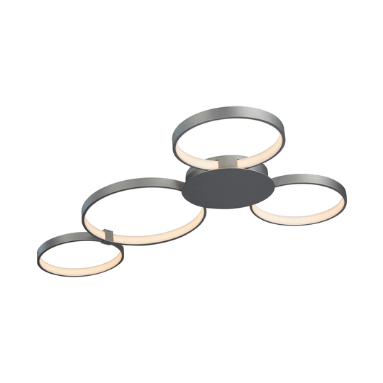 VONN Lighting Capella 43-inch Modern Multi-ring LED Light Fixture