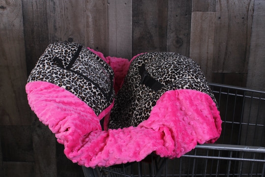 Shopping Cart Cover. High Chair Cheetah Boy Girl Cover