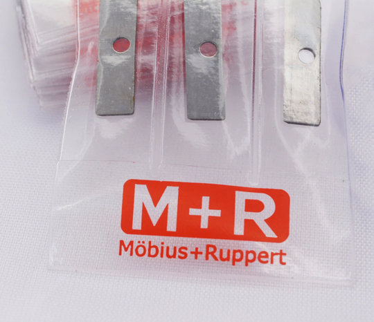 Mobius + Ruppert | M+R Sharpener Replacement Blades For Pollex & Castor Sharpeners - 3 Pack Made in Germany Finest The World