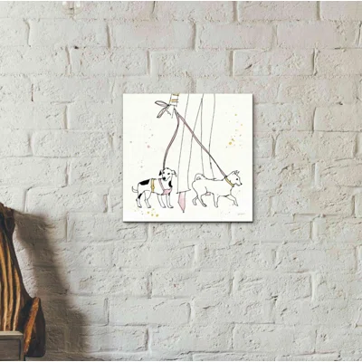 Fashion Feet III by Anne Tavoletti - Wrapped Canvas Graphic Art Print