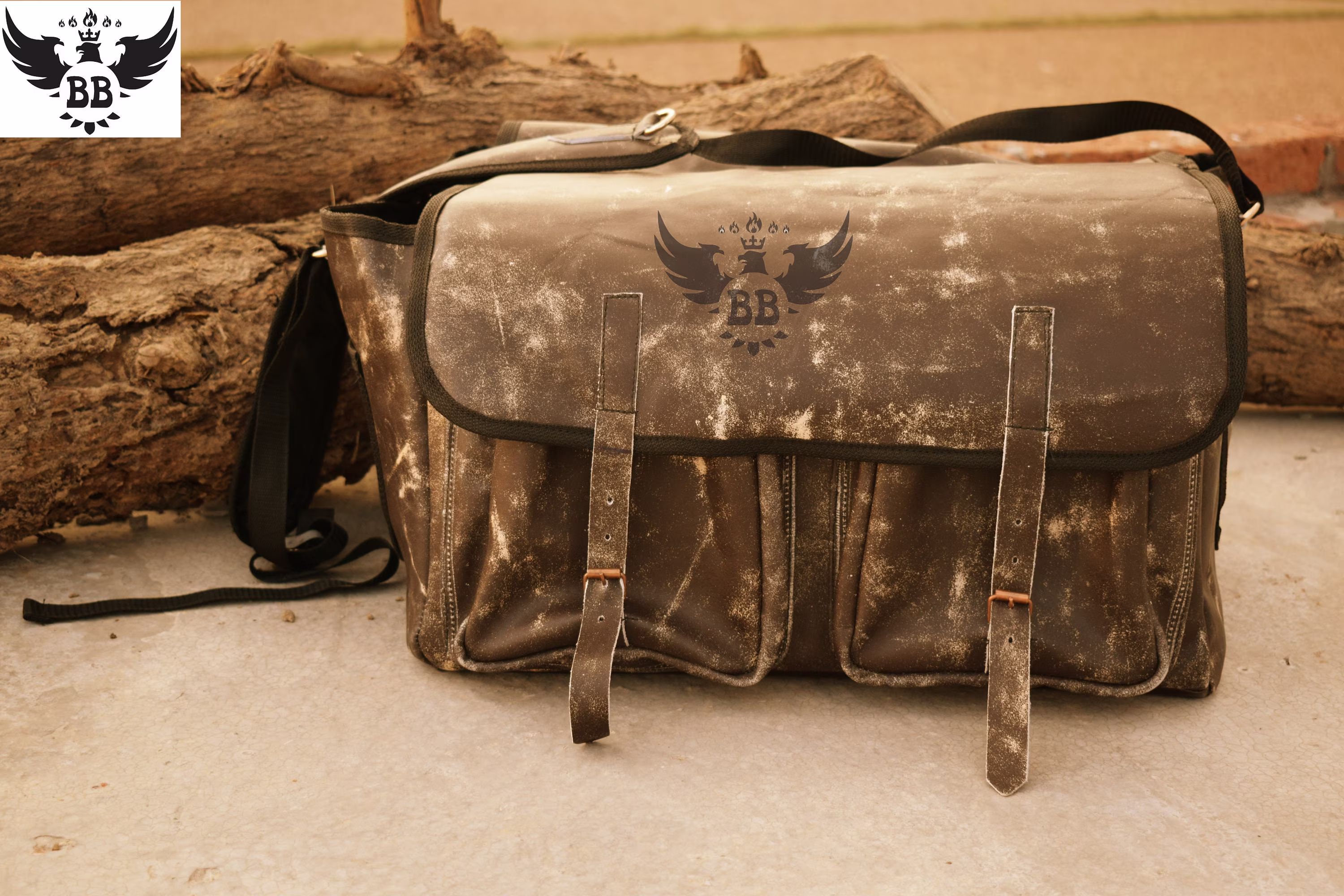 Custom Hand Stitched Buffalo Leather Bag Traveling Hiking Outdoor Activities Shoulder Xl Duffle