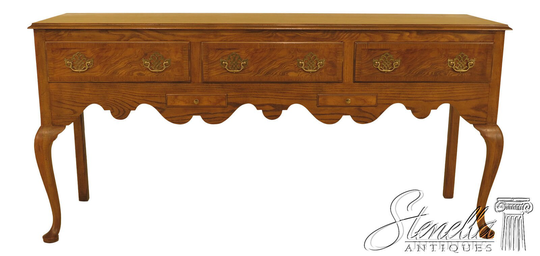 46235Ec Baker English Style Oak & Walnut Sideboard
