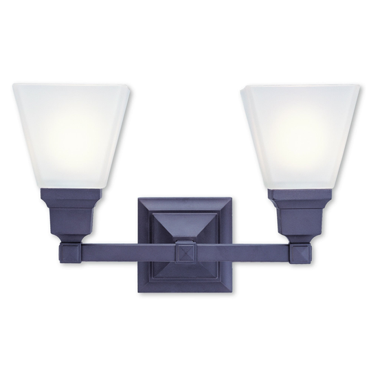 Livex Lighting Mission Bronze 2-light Bath Light