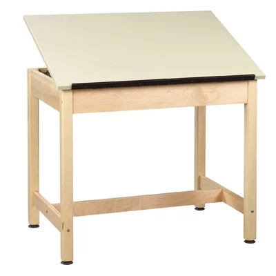 Solid Wood Drafting Table