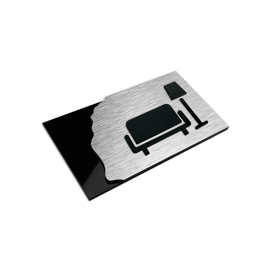 Airport Lounge Sign - Bat Metal Door Signs Pilots Office Vip