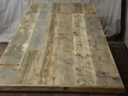 Driftwood Table Top | 96" X 30" 1 To 2 Inches Thick | Tabletop Only | Picture Is 96 38