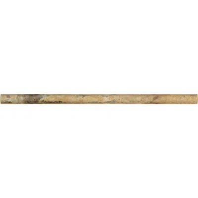 Philadelphia 1/2" x 12" Pencil Travertine Look Wall Liner