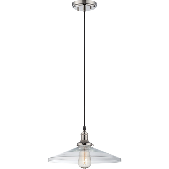 Nuvo Vintage 1-Light 14" Caged Pendant
