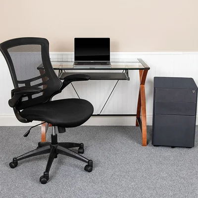 Alexender Desk, Filing Cabinet, Chair Set