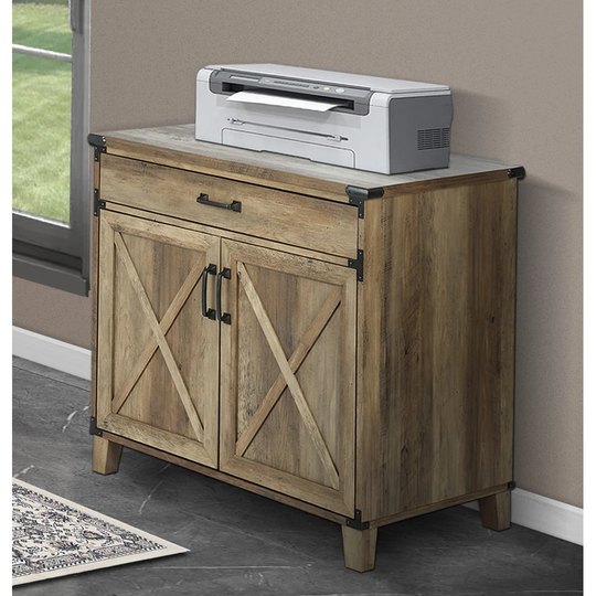 Oxford 31.5'' Wide 1 - Drawer Storage Cabinet - 29.5'' H x 31.5'' W x 20'' D