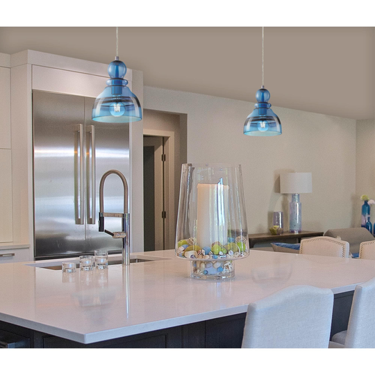 Westinghouse Lighting Fiona One-Light Brushed Nickel Indoor Mini Pendant