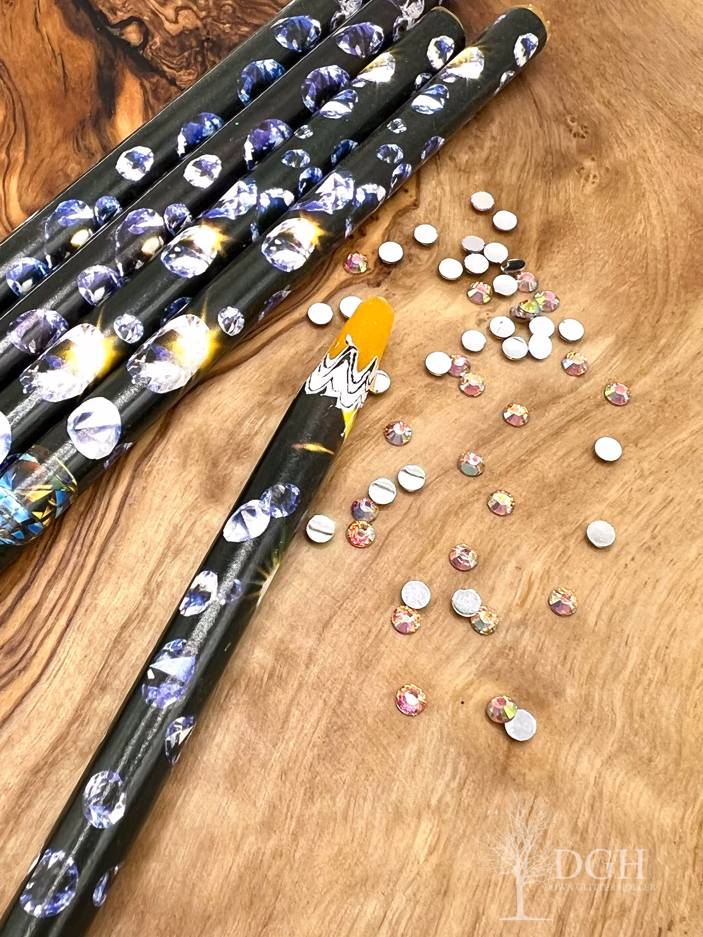 Rhinestone Wax Pencil | Picker Tool Bling Embellishment Rhinestones