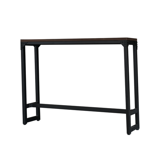 Logan Small Spaces Contemporary Industrial Bar/Cocktail Table
