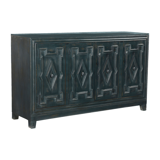 Aubrey 4-Door Diamond Sideboard