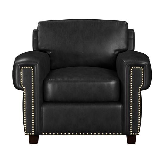 Made to Order Como 100% Top Grain Leather Chair