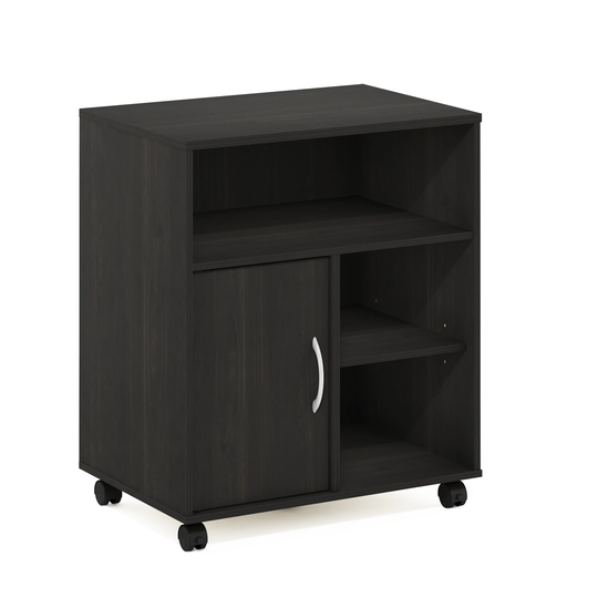 Furinno Econ Home Office Under Desk Printer Holder with Wheels