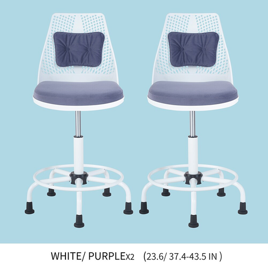 Modern Multifunctional Adjustable Height Office Chair, Counter Stool