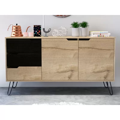 Tegan 60" Wide 3 Drawer Sideboard