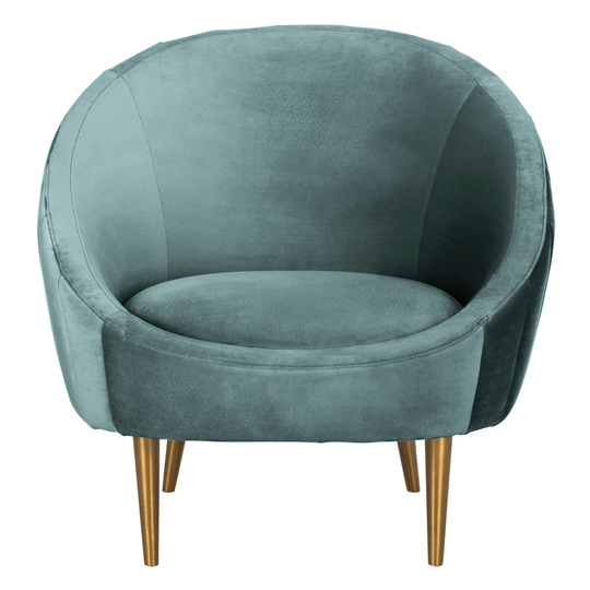 SAFAVIEH Couture Razia Channel Tufted Tub Chair. - 32 IN W x 30 IN D x 32 IN H