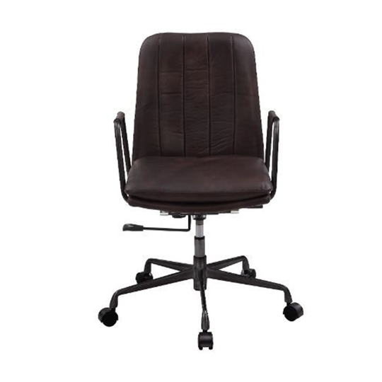 Upholstered Office Chair with Wheels