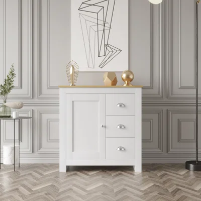 31" Wide 3 Drawer Sideboard
