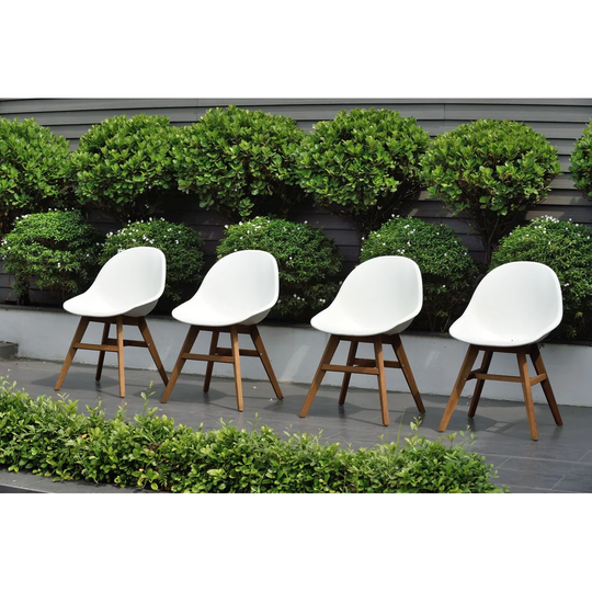 Amazonia Deluxe Hawaii Outdoor Patio Dining Chairs (Set of 2 or 4)