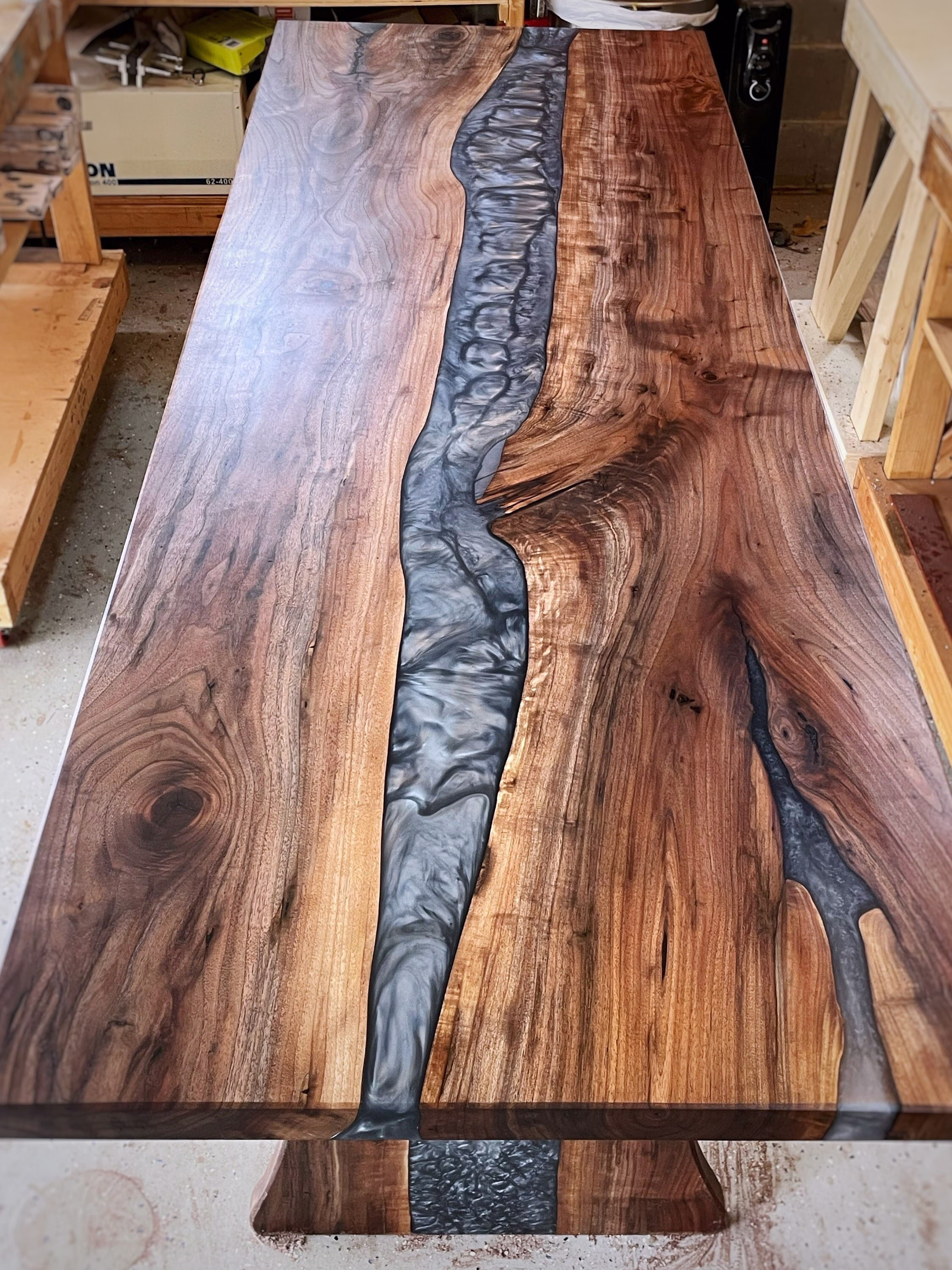 Walnut River Counter Height Table