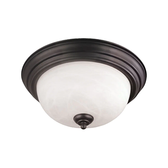 Tahoe 2-Light Ceiling Lamp in Painted Bronze