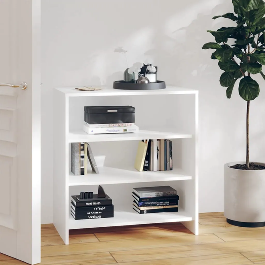 Sideboard White 27.6"x15.9"x29.5" Engineered Wood