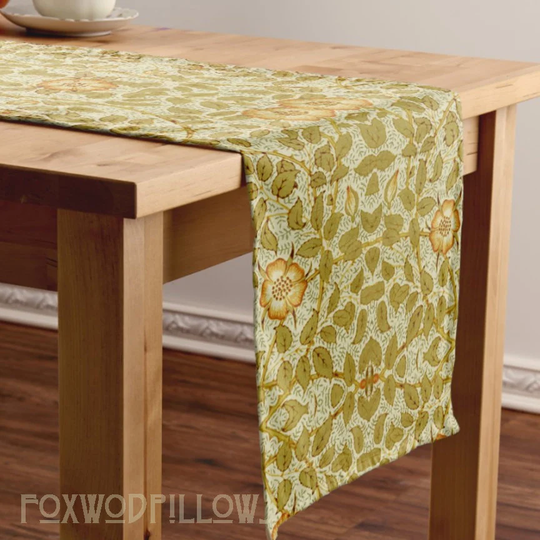 Spring Table Setting, Rose Décor, Elegant Runner, Traditional Dinning Room Placemat, Napkins, Briar