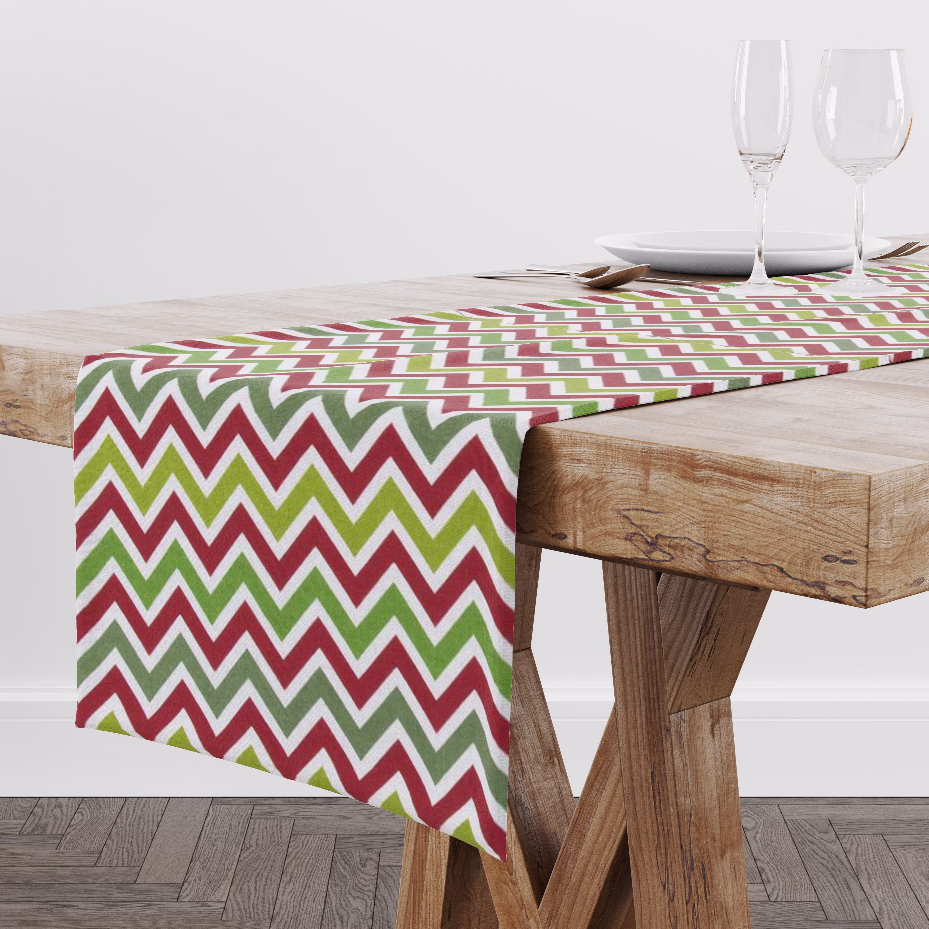 Christmas Table Runner For Decor, Decoration Kitchen & Dining Room, Or Hostess Gift