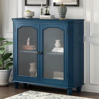 Accent Storage Cabinet Wooden Cabinet With Adjustable Shelves, Modern Sideboard For Entryway, Kitchen, Living Room, Bedroom