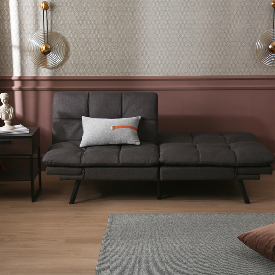 Convertible Sleeper Sofa Memory Foam Futon Couch Bed