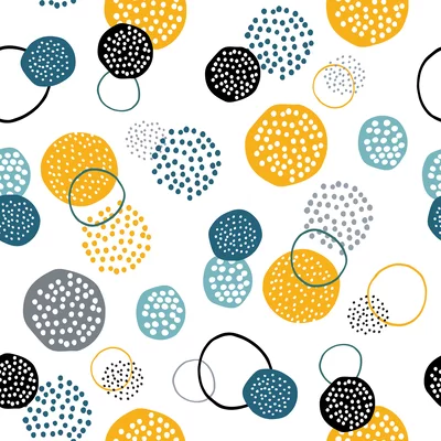 Kokoreta Colorfully Circles 10' L x 24" W Peel and Stick Wallpaper Roll