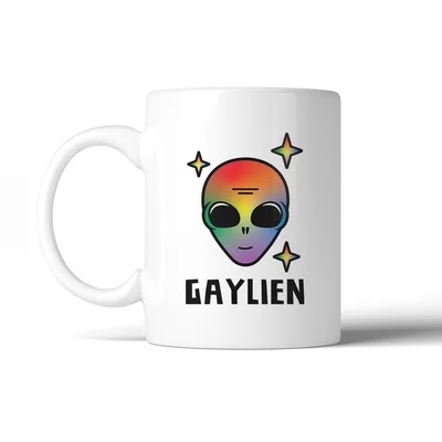 Rasputin Gaylien Alien Coffee Mug