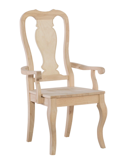Bingltd - Avery 43" Dining Built Chair Unfinished | Ch4301[A]B-Rw-Unf