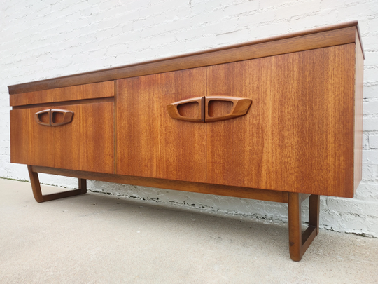 Mid Century Modern Danish Inspired Teak Sideboard
