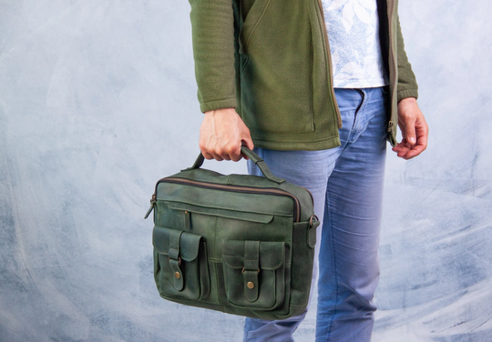 Leather Bag Men, Satchel Men, Business For Men, Office Men, Laptop Messenger