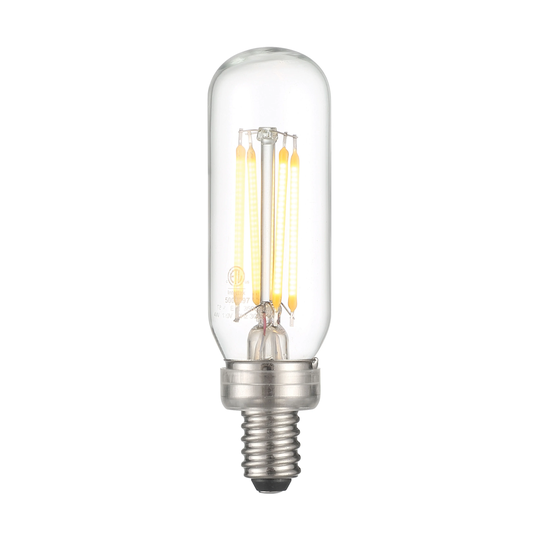 4 Watt LED T6 Vintage Style Light Bulb 3000K - Clear