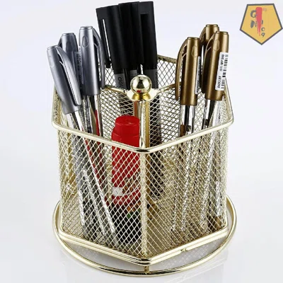 Pencil Holder For Desk, Pencil Organizer, Swivel Pen Organizer For Desk, 360-Degree Rotating Multi-Functional Pen Holder, Home Office Art Supply Stora