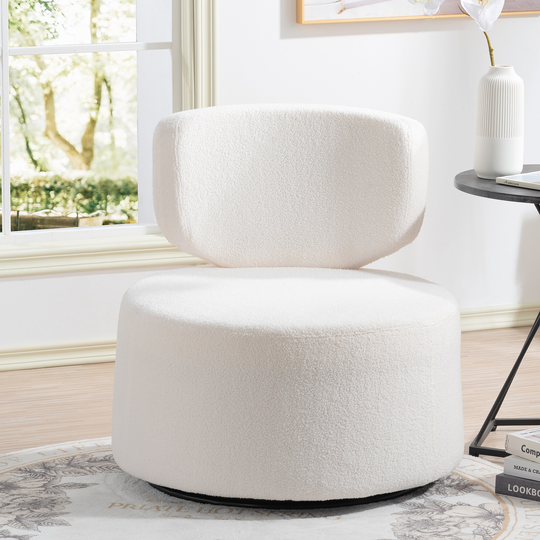 Wide Swivel Chair