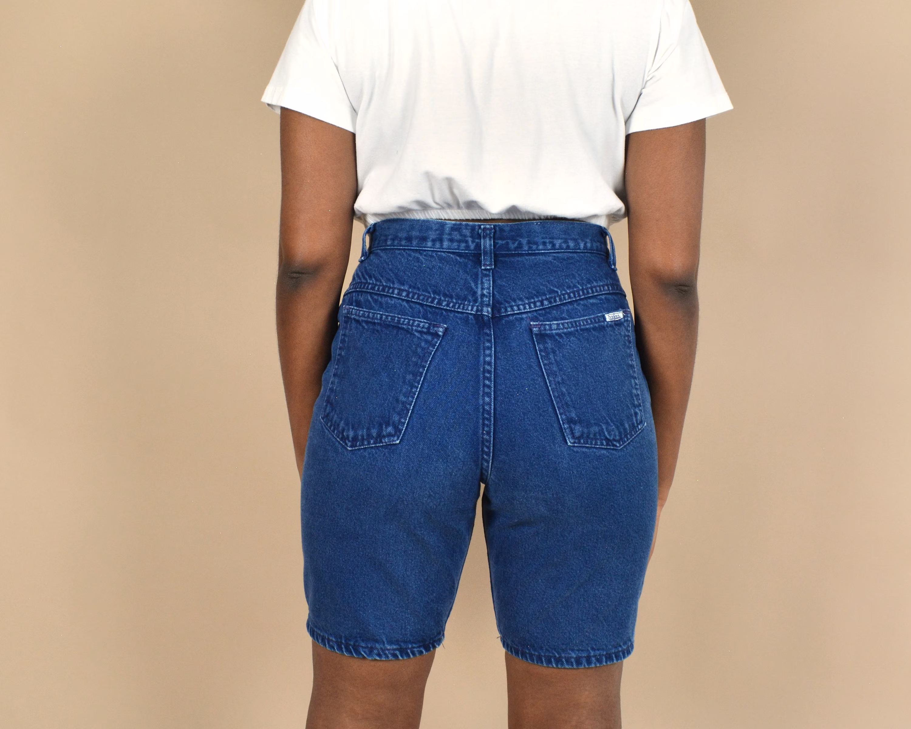 Bonjour Size 28 Dark Wash Vintage Denim 90S Shorts
