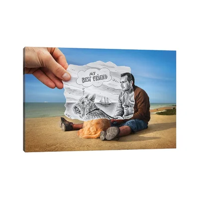 Pencil vs. Camera by Ben Heine - Graphic Art Print