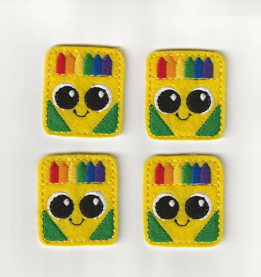 Box Of Crayons Felties Custom Color, Set 4