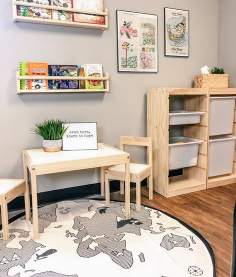 Scandinav Furniture, Table & Chair Set, Toodler Gift, Kids Room Pine Tree Table, Chair, Set